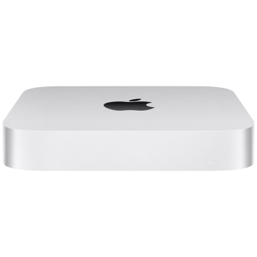 Apple Mac Mini MMFJ3 (2023) M2 Chip 8-Core CPU and 10-Core GPU, 8GB RAM 256GB SSD, Silver